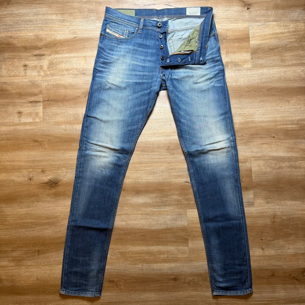 Diesel Slim Men’s Jeans in Light Blue Wash